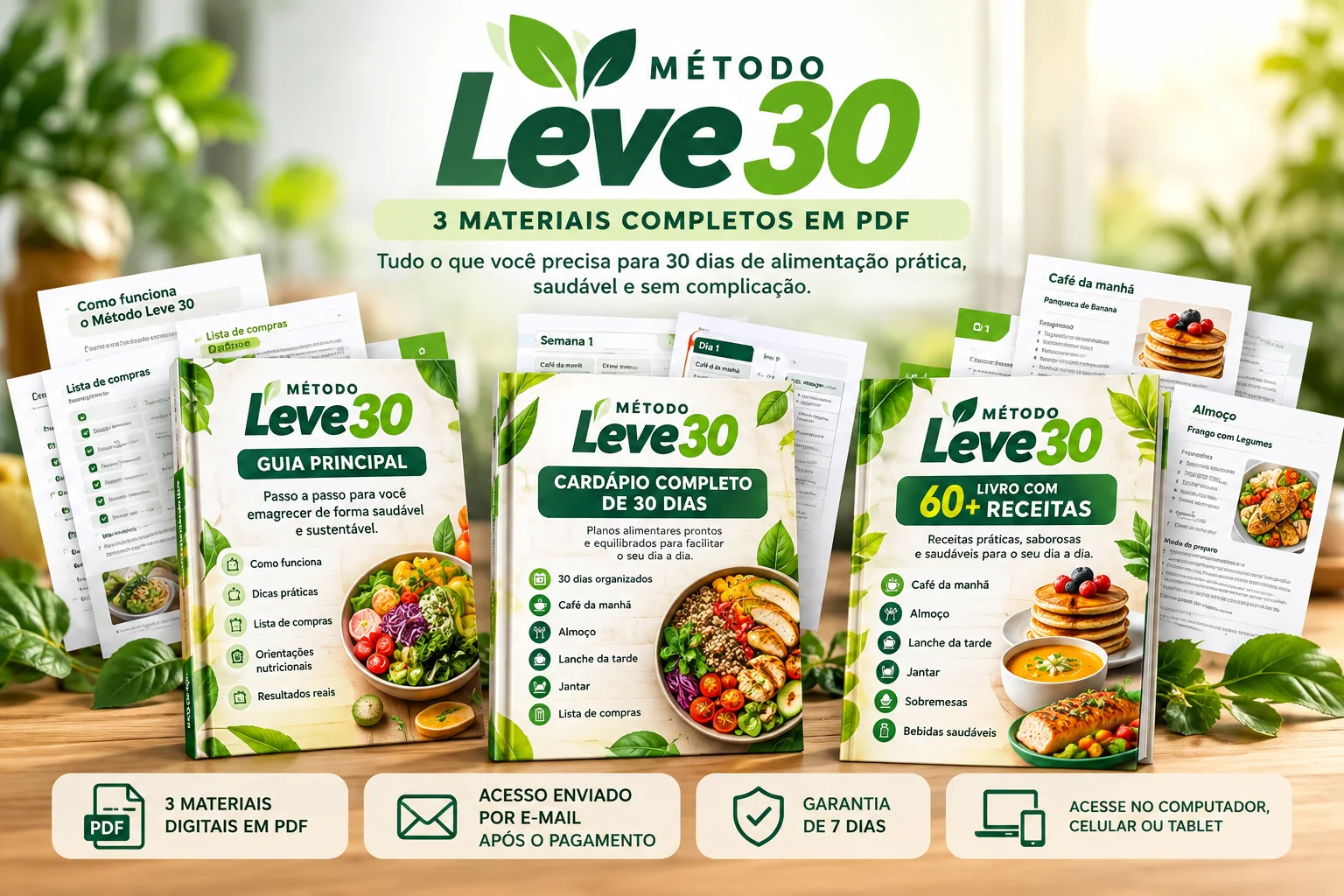 Imagem promocional original do Método Leve 30